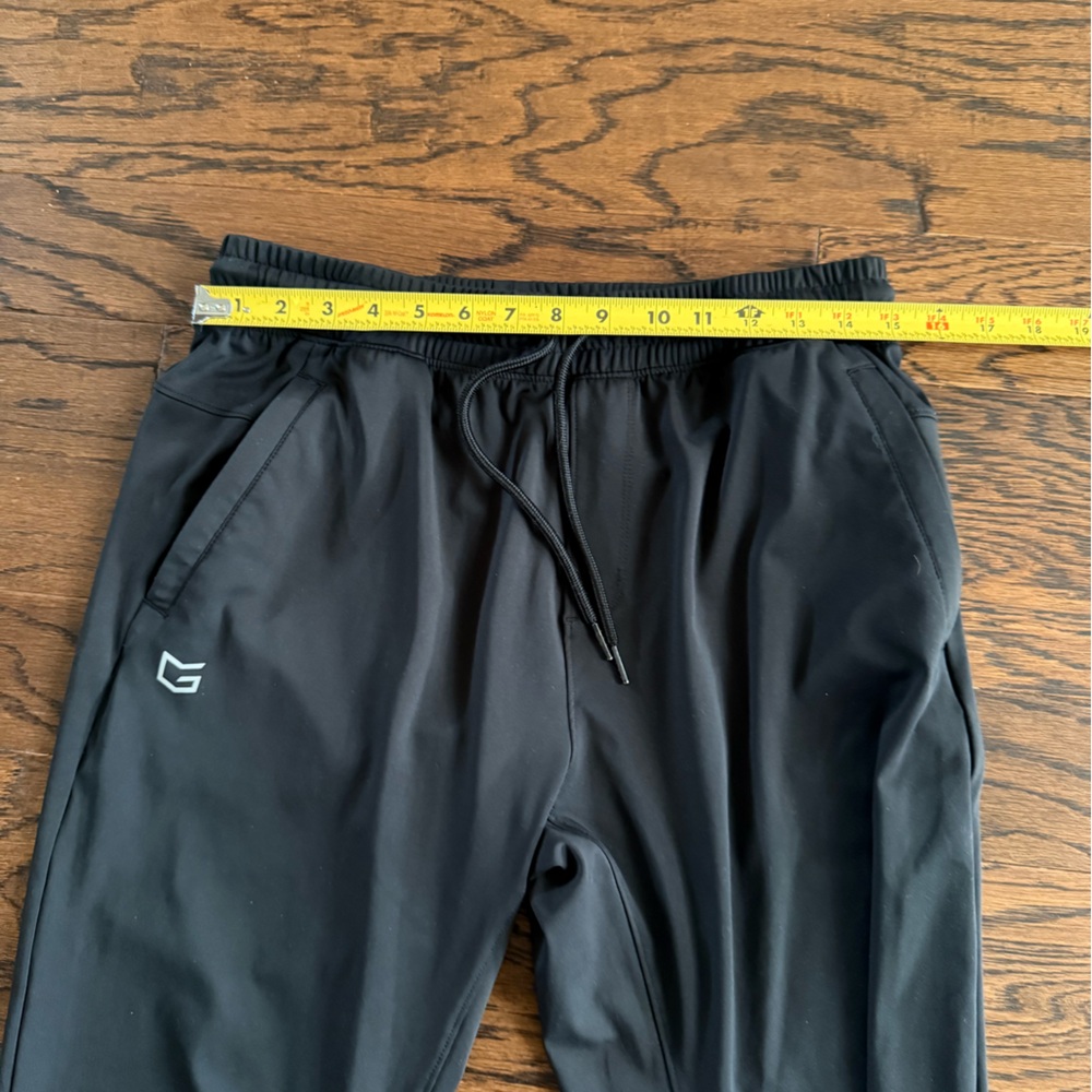 Men's Gradual Black Jogger Pants size medium. Like new condition - Picture 9 of 10